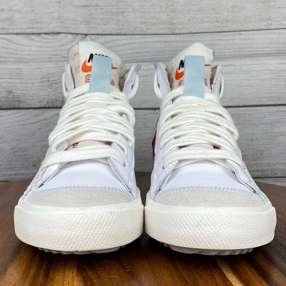 Nike Blazer Mid 77 Jumbo Dark Russet Orange Sneaker DD3111-101 Men’s Shoe Size 9 - Picture 7 of 13